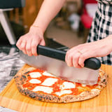 Ooni 14" Bambus Pizzaheber, Grillbesteck holz, für Pizzen bis ca. Ø 36cm
