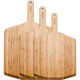 Ooni 14" Bambus Pizzaheber, Grillbesteck holz, für Pizzen bis ca. Ø 36cm