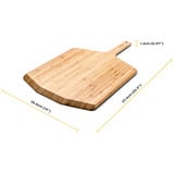 Ooni 14" Bambus Pizzaheber, Grillbesteck holz, für Pizzen bis ca. Ø 36cm