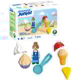 PLAYMOBIL 72006 JUNIOR: Sand-Eisdiele, Konstruktionsspielzeug 