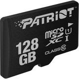 Patriot LX Series 128 GB microSDXC, Speicherkarte schwarz, UHS-I U1, Class 10