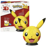 Ravensburger 3D Puzzleball Pokémon Pikachu mit Ohren 