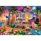 Schmidt Spiele Jeff Haynie: Mit dem Wohnwagen am Meer, Puzzle 1000 Teile