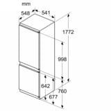 Siemens KI86VVSE0 iQ300, Kühl-/Gefrierkombination 