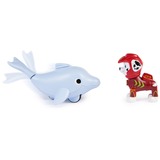 Spin Master Paw Patrol Aqua Pups - Hero Pups-Set mit Marshall-Welpenfigur und Delfin-Figur, Spielfigur 