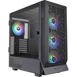 Thermaltake Ceres 500 TG ARGB, Tower-Gehäuse schwarz, Tempered Glass