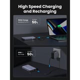 UGREEN Nexode Power Bank 20000mAh 100W, Powerbank grau