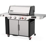 Weber Genesis SX-435 Smarter Gasgrill edelstahl, mit CRAFTED Basis-Rahmen und Sear Zone