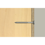fischer Spanplattenschraube PowerFast II 3,5x35 Senkkopf TX 200 Stück, mit Teilgewinde, Edelstahl A2