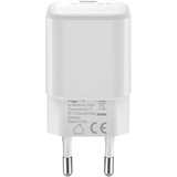 goobay 45 W USB-C PD GaN Schnellladegerät Nano weiß