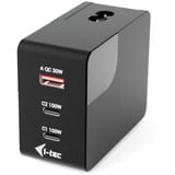 i-tec 100W Intelligent Multiport USB Charger, Ladegerät schwarz