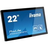 iiyama TF2234MC-B7X, Public Display schwarz, FullHD, Touchscreen, IPS