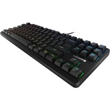 CHERRY G80-3000N RGB TKL, Tastatur schwarz, US-Layout, Cherry MX Silent Red