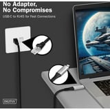 Digitus USB-C 3.2 Gen1 > RJ-45 Ethernet Kabel, 1Gbit/s, Adapter schwarz, 2 Meter, 10/100/1.000Mbit/s