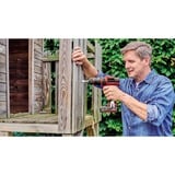 EINHELL Power X-Change Akku-Bohrschrauber TE-CD 18/45 3X-Li +22, 18Volt rot/schwarz, Li-Ion-Akku 2,0Ah, 22-teiliges Zubehör