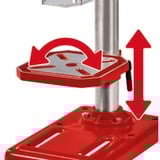 EINHELL Säulenbohrmaschine TC-BD 500 rot/schwarz, 450 Watt