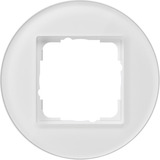 Gira Abdeckrahmen einfeldig weiß, Retail