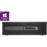 HP EliteDesk 800 G2 Generalüberholt, PC-System schwarz, Windows 10 Pro 64-Bit