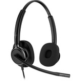 HP Poly Mission 425 Stereo-USB-Headset kabelgebunden Classic schwarz, USB Type-C und Type-A, Schaumstoff-Ohrpolster (Oberflächenmaterial)