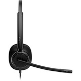 HP Poly Mission 425 Stereo-USB-Headset kabelgebunden Classic schwarz, USB Type-C und Type-A, Schaumstoff-Ohrpolster (Oberflächenmaterial)