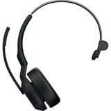 Jabra Evolve2 55, Headset schwarz, Mono, Microsoft Teams, USB-A, Link380a