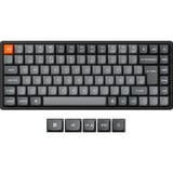 Keychron K2 Max, Gaming-Tastatur schwarz/grau, DE-Layout, Keychron Super Red, Aluminiumrahmen, RGB