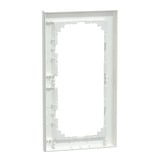 Merten Decor Rahmen zwei fach weiß, Retail