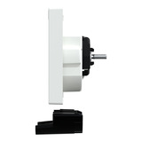 Merten Zentralplatte mit Linse für Kontrolllicht, antibakteriell, glänzend Retail