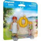 PLAYMOBIL 70690 Duo Pack Aqua Park Badegäste, Konstruktionsspielzeug