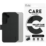 PanzerGlass Wallet Case mit Kickstand, Handyhülle schwarz, Samsung Galaxy S25
