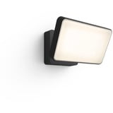 Philips HUE White Welcome Outdoor Flutlicht, LED-Leuchte schwarz