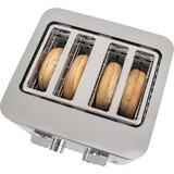 ProfiCook Toaster PC-TA 1252 edelstahl, 1.500 Watt, für 4 Scheiben Toast