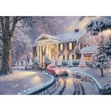 Schmidt Spiele Thomas Kinkade Studios: Graceland Christmas, Puzzle 1000 Teile