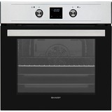 Sharp K-61DX28IM0-EU, Backofen edelstahl