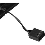 SilverStone Air Penetrator 120i, Gehäuselüfter schwarz, Bulk, 120 mm