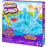 Spin Master Kinetic Sand Box Set, Spielsand blau