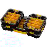 Stanley Organiser Set PRO-STACK Organiser Set, Werkzeugkiste schwarz/transparent, 3-teilig