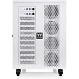 Thermaltake AX1000 TG AI Workstation, Big-Tower-Gehäuse weiß, Dual System Case, Tempered Glass