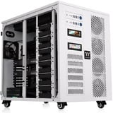 Thermaltake AX1000 TG AI Workstation, Big-Tower-Gehäuse weiß, Dual System Case, Tempered Glass