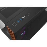 Thermaltake View 380 WS ARGB , Tower-Gehäuse schwarz/holz, Tempered Glass x 2, Holz-Struktur
