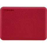Toshiba Canvio Advance 2 TB, Externe Festplatte rot, Micro-USB-B 3.2 Gen 1 (5 Gbit/s)