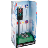 VEDES Speedzone Verkehrsampel mit Licht und Verkehrszeichen 