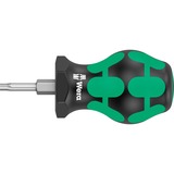 Wera Stubby / Vergaserschraubendreher 367, TX 15 schwarz/grün
