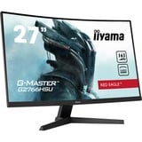 iiyama G-Master G2766HSU-B1, Gaming-Monitor 68.6 cm (27 Zoll), schwarz, FullHD, VA, Curved, USB-Hub, 165Hz Panel