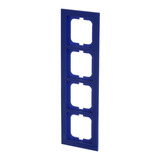 0 Rahmen 4-fach blau, Retail