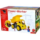 BIG Power-Worker Kipper + Figur, Spielfahrzeug gelb/grau