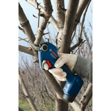 Bosch Akku-Gartenschere GGP 12V-25 Professional, 12Volt blau/schwarz, 2x Li-Ionen Akku 3,0Ah
