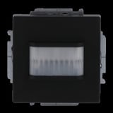 Busch-Jaeger Bewegungsmelder Schaltaktor 1-fach für Busch-free at home mit Tierschneise schwarz (matt), Retail