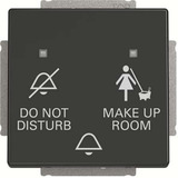 Busch-Jaeger Klingeltaster Einschalteinheit Do Not Disturb Make Up Room anthrazit, Retail