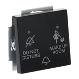 Busch-Jaeger Klingeltaster Einschalteinheit Do Not Disturb Make Up Room anthrazit, Retail